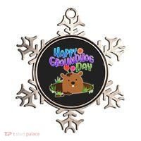 Happy Groundhog Day Ornament thumb 0