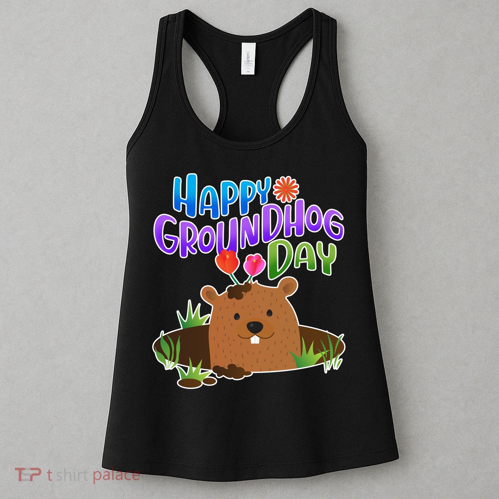 Happy Groundhog Day Women's Tank Top