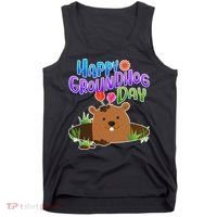 Happy Groundhog Day Tank Top thumb 0