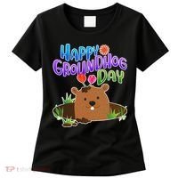 Happy Groundhog Day Women's T-Shirt thumb 0