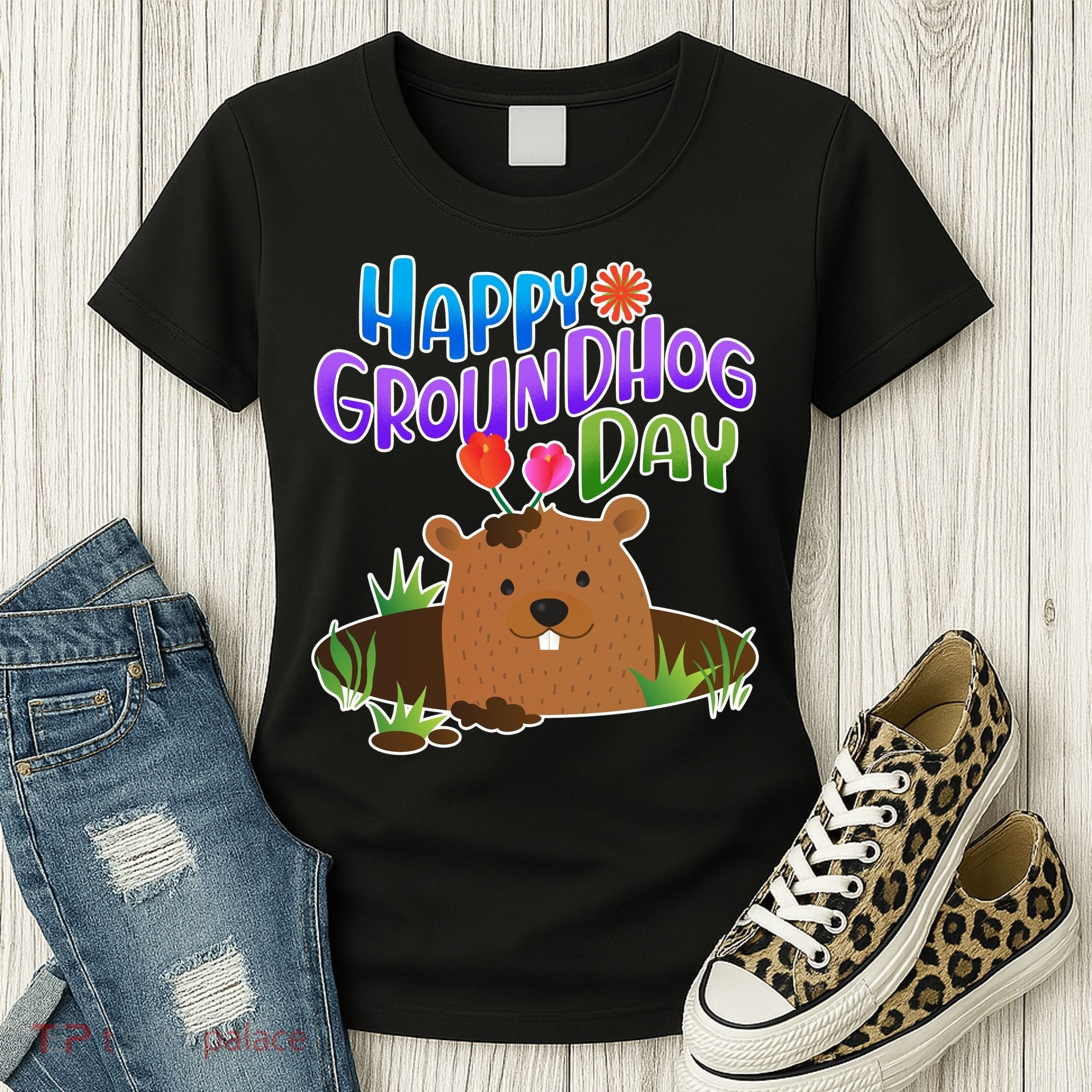 Happy Groundhog Day Women's T-Shirt