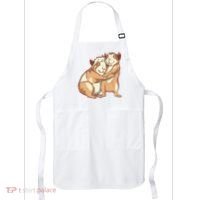 Happy Guinea Pigs Hugging Apron thumb 0