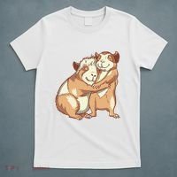 Happy Guinea Pigs Hugging T-Shirt thumb 5