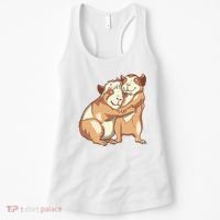 Happy Guinea Pigs Hugging Women's Tank Top thumb 0