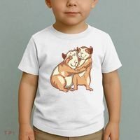 Happy Guinea Pigs Hugging Toddler T-Shirt thumb 2