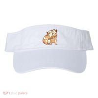 Happy Guinea Pigs Hugging Visor thumb 0