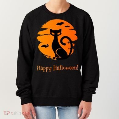Happy Halloween Cat Women's Sweatshirt