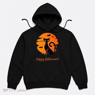 Happy Halloween Cat Hoodie