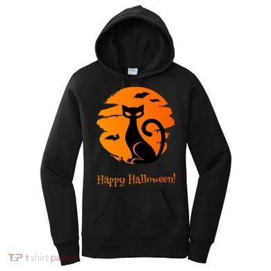 Happy Halloween Cat Women's Hoodie