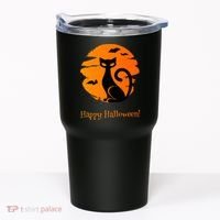 Happy Halloween Cat Tumbler thumb 0