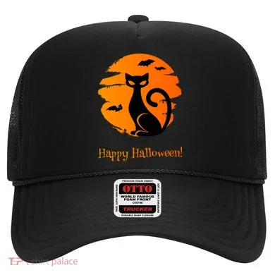 Happy Halloween Cat Hat