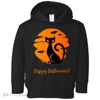 Happy Halloween Cat Toddler Hoodie thumb 0
