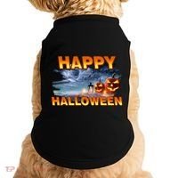 Happy Halloween Creepy Pumpkin Show Doggie Tank thumb 0