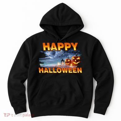 Happy Halloween Creepy Pumpkin Show Hoodie