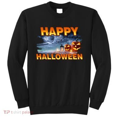 Happy Halloween Creepy Pumpkin Show Sweatshirt