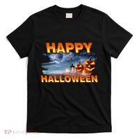 Happy Halloween Creepy Pumpkin Show T-Shirt thumb 0