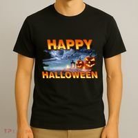 Happy Halloween Creepy Pumpkin Show T-Shirt thumb 3
