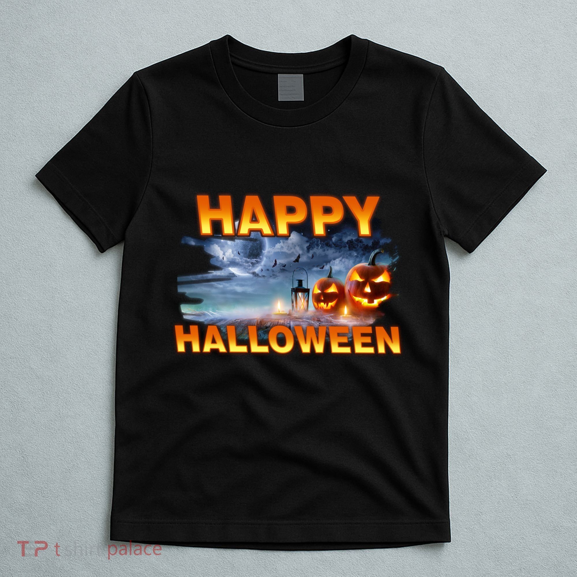 Happy Halloween Creepy Pumpkin Show T-Shirt