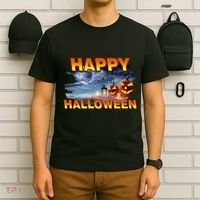Happy Halloween Creepy Pumpkin Show T-Shirt thumb 6