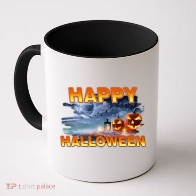 Happy Halloween Creepy Pumpkin Show Coffee Mug