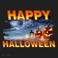 Happy Halloween Creepy Pumpkin Show Beanie thumb 2