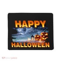 Happy Halloween Creepy Pumpkin Show Mousepad thumb 0