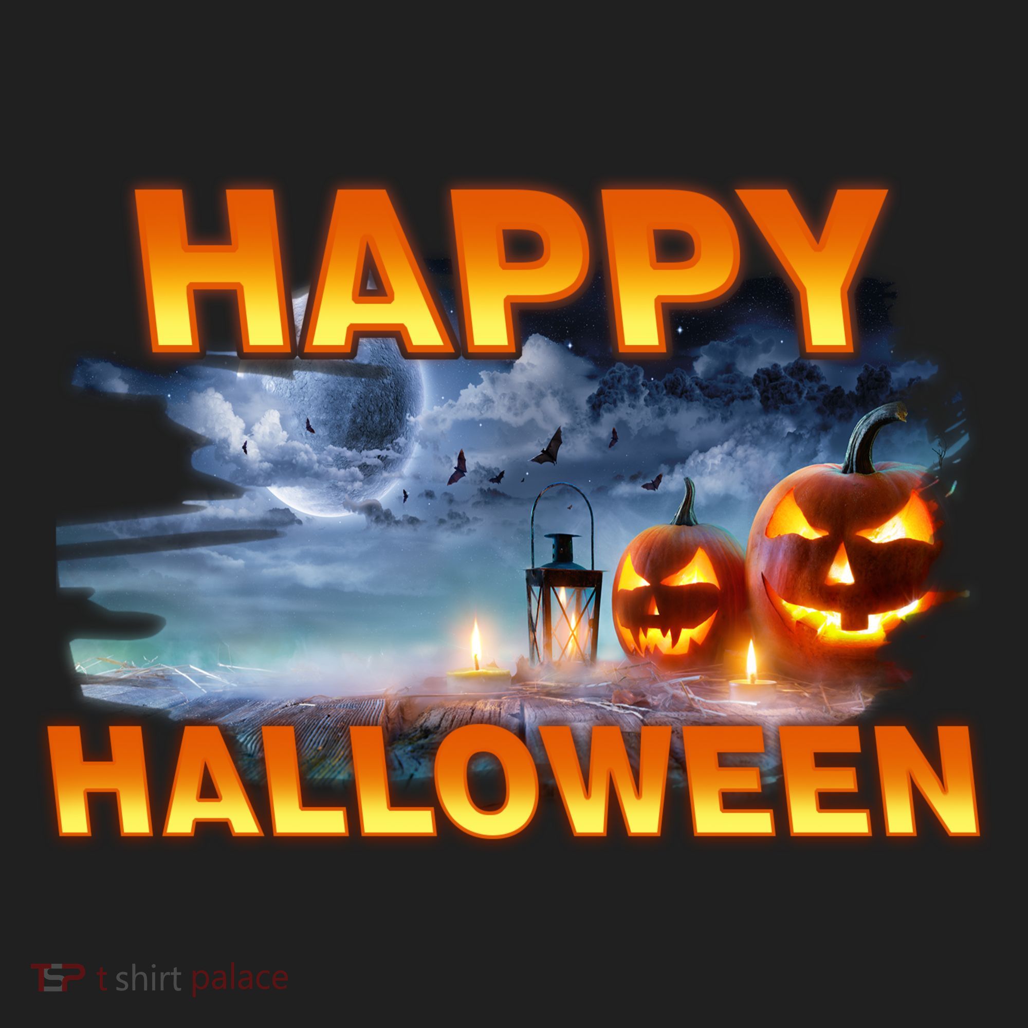 Happy Halloween Creepy Pumpkin Show Hat