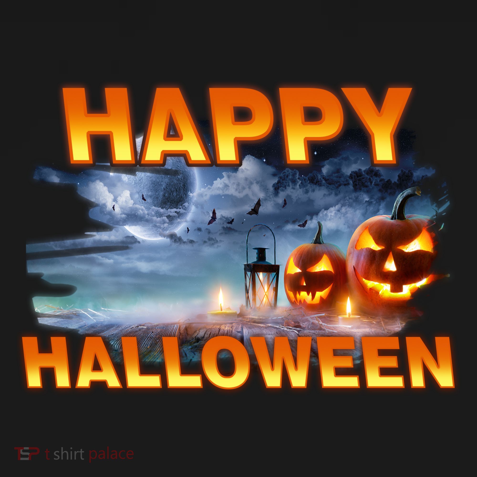 Happy Halloween Creepy Pumpkin Show Women's T-Shirt