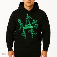 Happy Halloween Dancing Skeletons Hoodie thumb 2