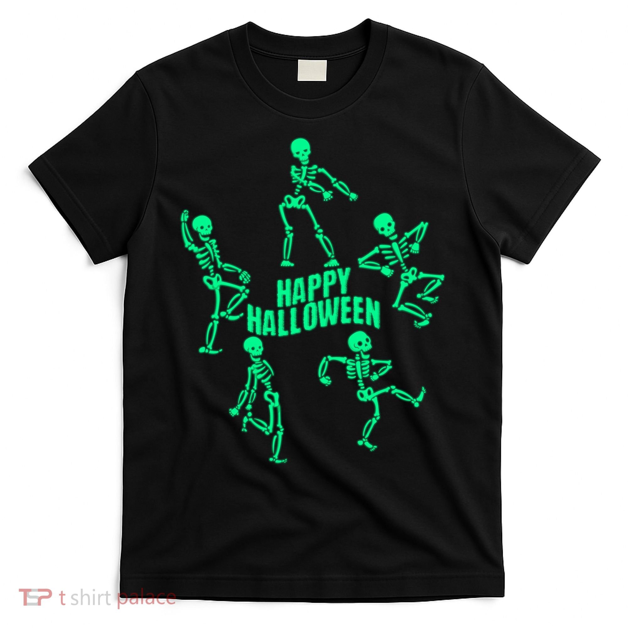 Happy Halloween Dancing Skeletons T-Shirt