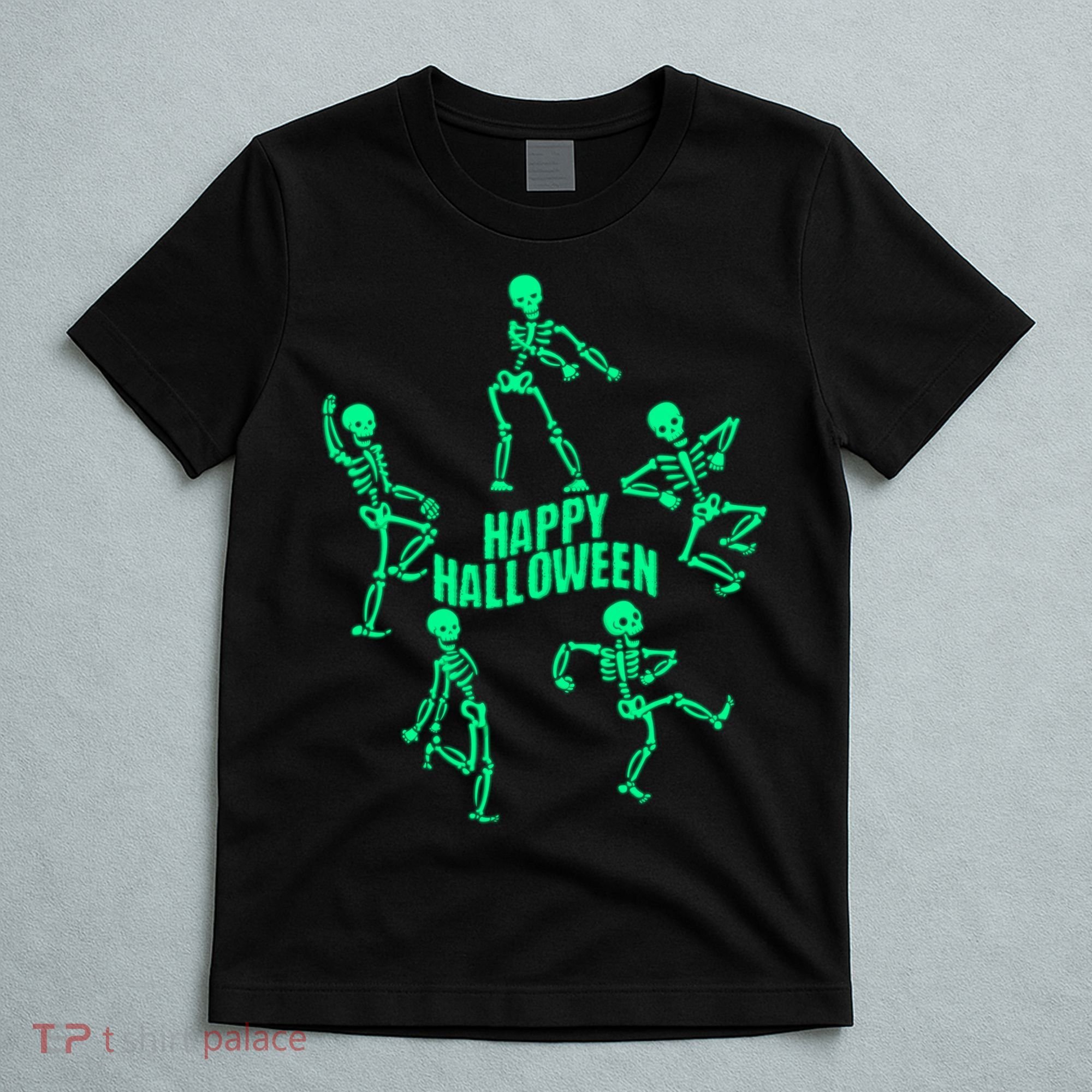 Happy Halloween Dancing Skeletons T-Shirt