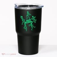 Happy Halloween Dancing Skeletons Tumbler thumb 0