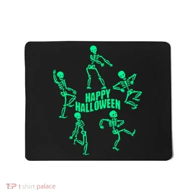 Happy Halloween Dancing Skeletons Mousepad