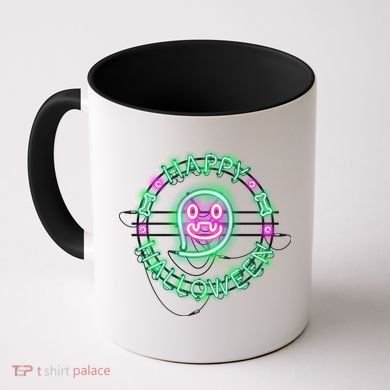 Happy Halloween Neon Sign Coffee Mug