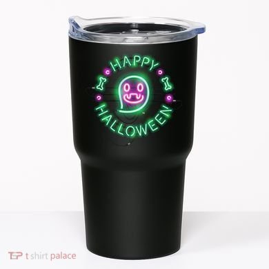 Happy Halloween Neon Sign Tumbler