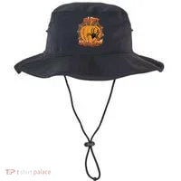 Happy Halloween Spiderweb Pumpkin Bucket Hat thumb 0