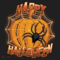 Happy Halloween Spiderweb Pumpkin Beanie thumb 2