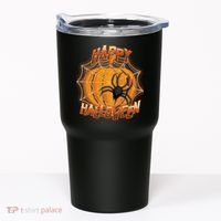 Happy Halloween Spiderweb Pumpkin Tumbler thumb 0