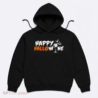 Happy Hallowine Funny Halloween Hoodie thumb 0