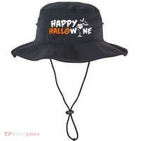 Happy Hallowine Funny Halloween Bucket Hat thumb 0