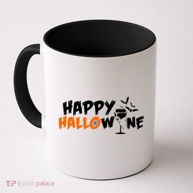 Happy Hallowine Funny Halloween Coffee Mug