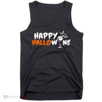 Happy Hallowine Funny Halloween Tank Top