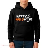 Happy Hallowine Funny Halloween Kids Hoodie thumb 4