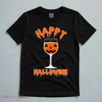 Happy Hallowine Funny Halloween Wine T-Shirt thumb 5