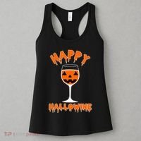 Happy Hallowine Funny Halloween Wine Women's Tank Top thumb 3
