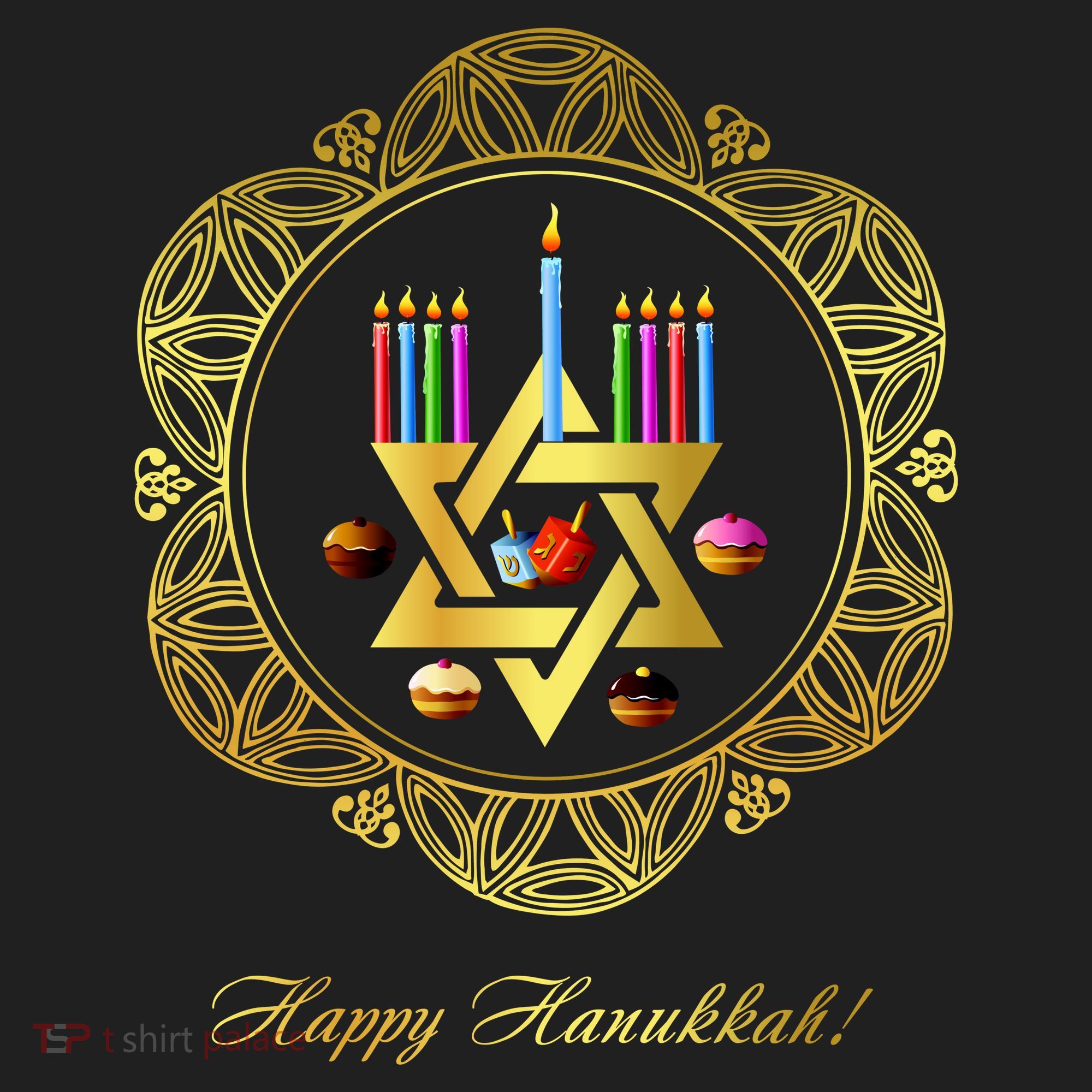 Happy Hanukkah Hat