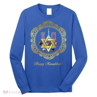Happy Hanukkah Long Sleeve Shirt
