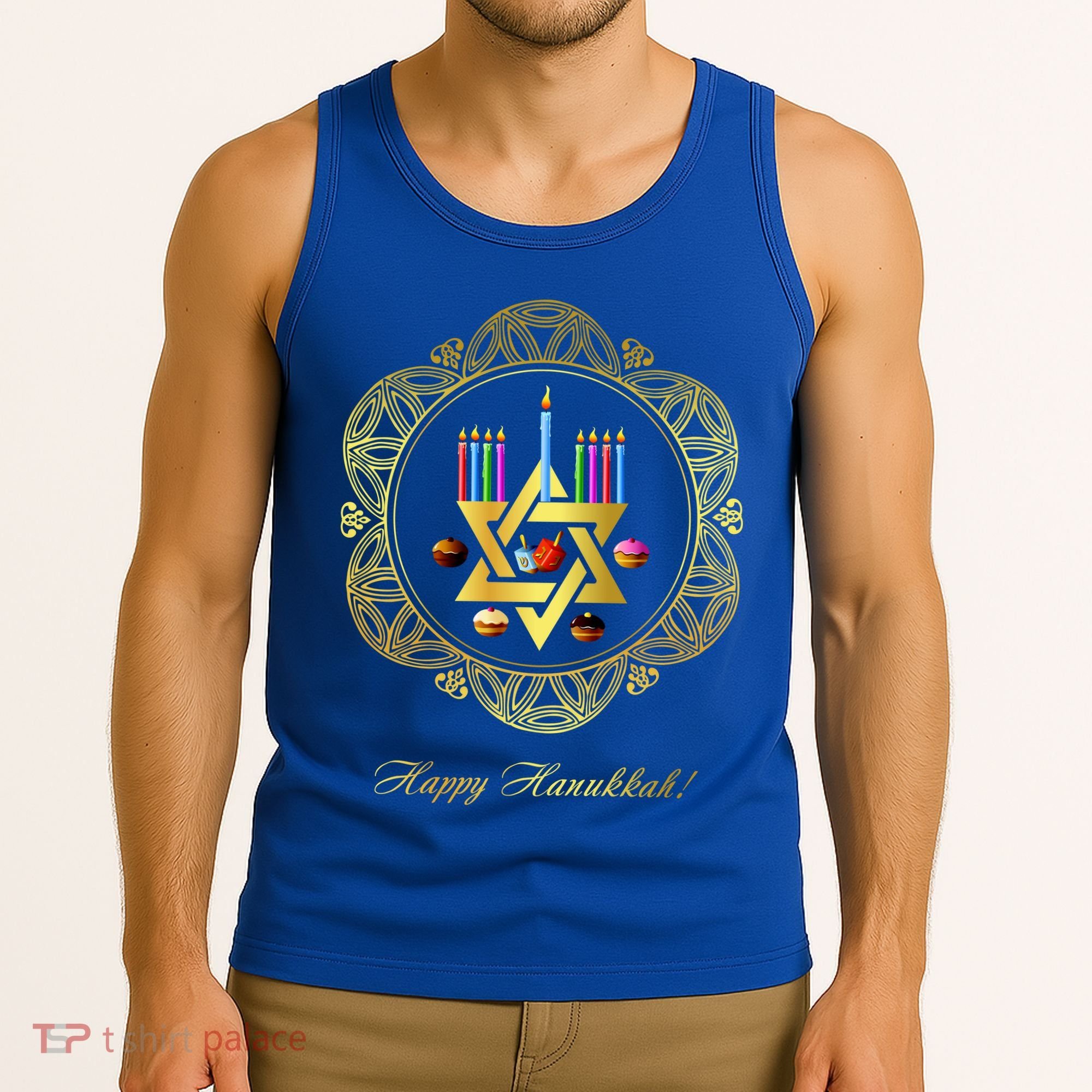 Happy Hanukkah Tank Top
