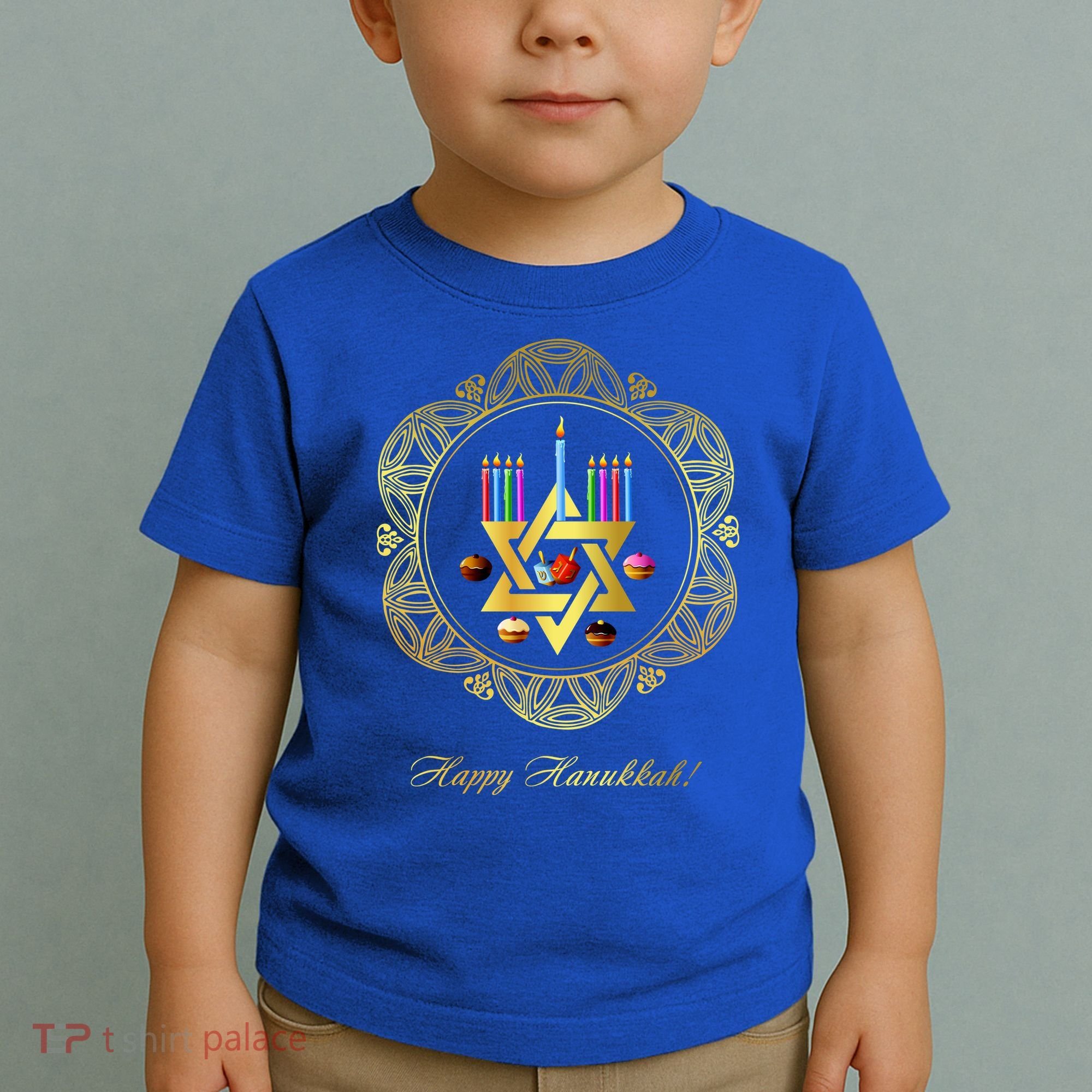 Happy Hanukkah Toddler T-Shirt