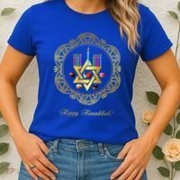 Happy Hanukkah Women's T-Shirt thumb 2